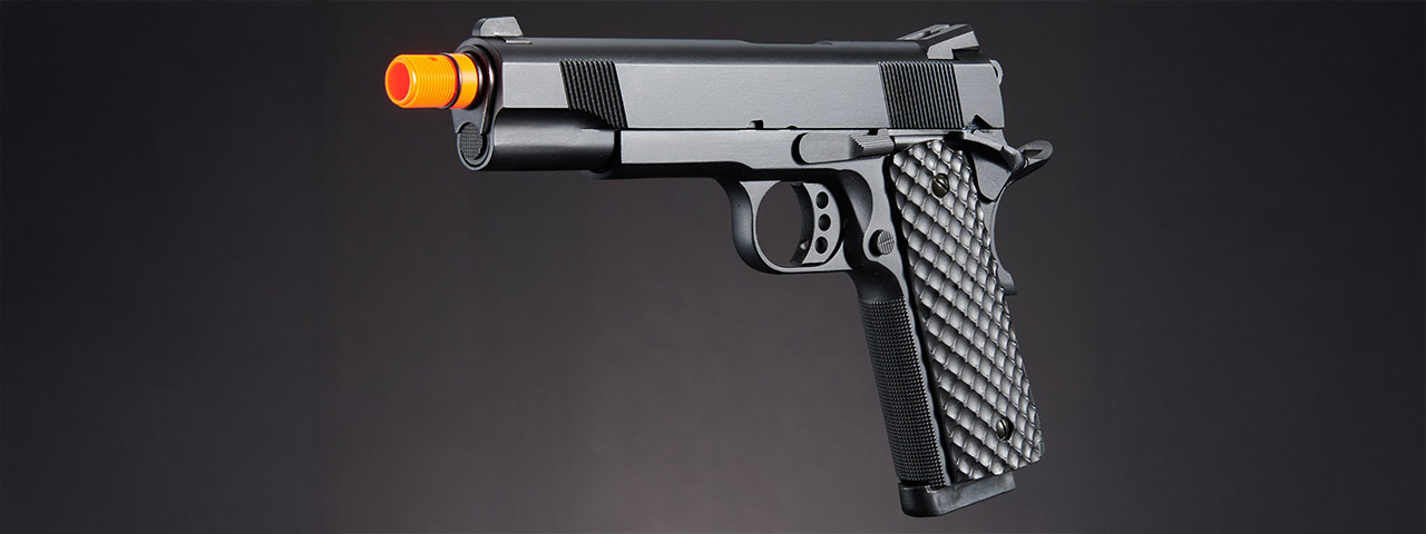 Raven Airsoft MEU Gas Blowback Pistol - Black