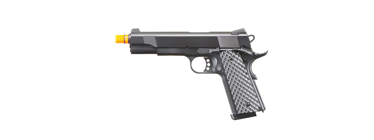 Raven Airsoft MEU Gas Blowback Pistol - Black