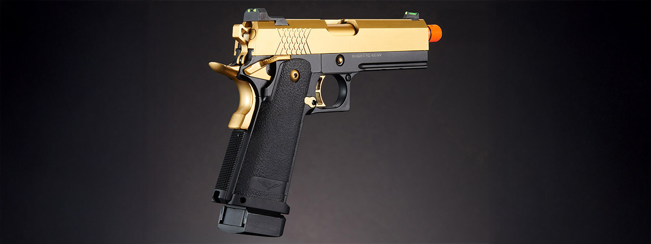 Raven Airsoft 4.3 Hi Capa - Black & Gold