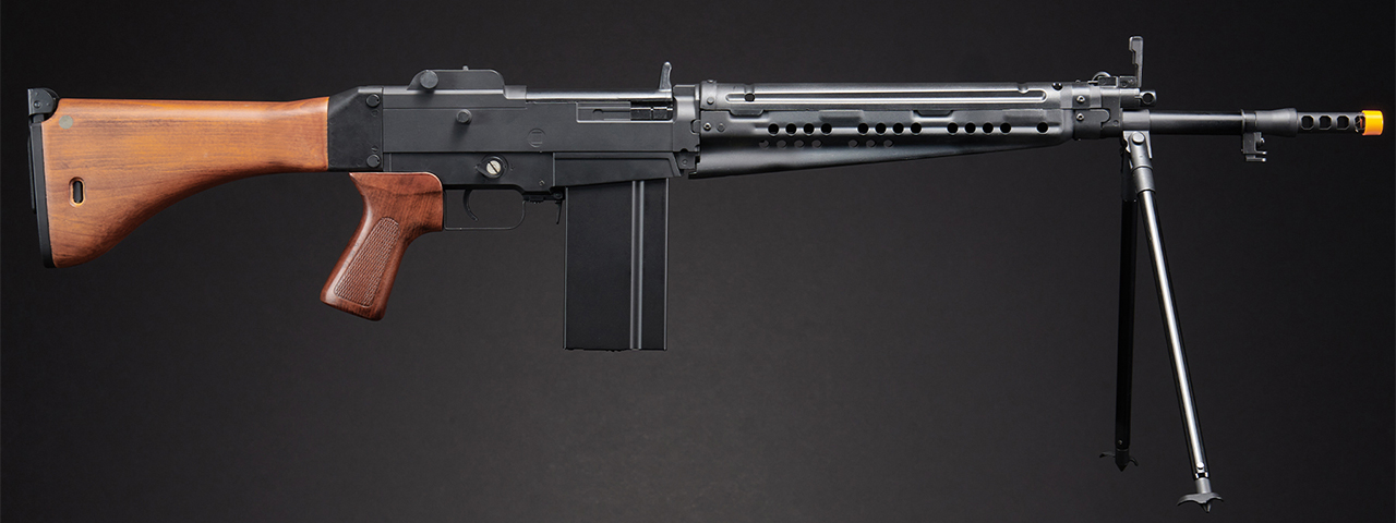 S&T Type 64 Full Metal Full Size AEG Airsoft Battle Rifle - (Black/Wood)