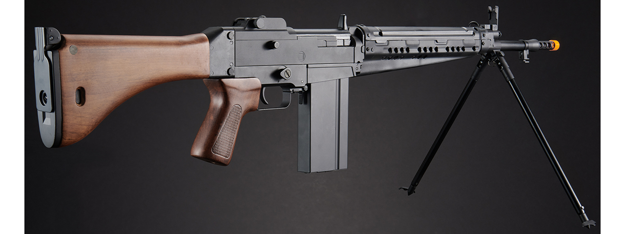 S&T Type 64 Full Metal Full Size AEG Airsoft Battle Rifle - (Black/Wood)