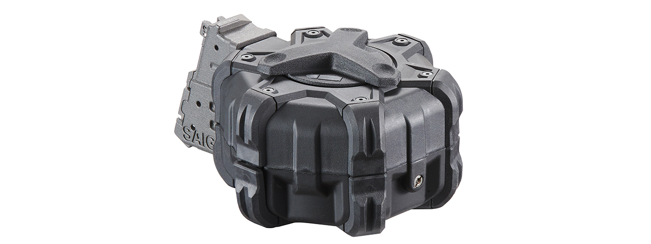 TAPP Tokyo Marui SAIGA 12K Green Gas Drum Magazine - (Nylon)
