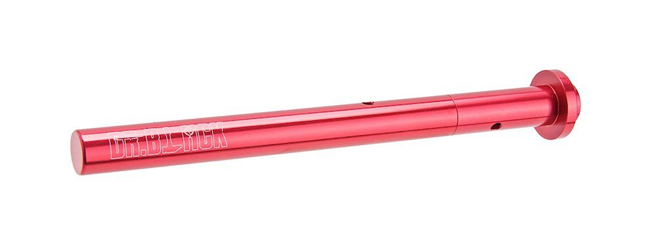 Dr. Black AGA Aluminum Recoil Spring Guide Rod for 5.1 Tokyo Marui Hi-CAPA Gas Blowback Airsoft Pistols - (Red)