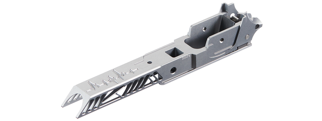 Dr. Black CNC Aluminum Frame Type 01 For TM Hi-CAPA 4.3 GBB Pistols - (Gray)
