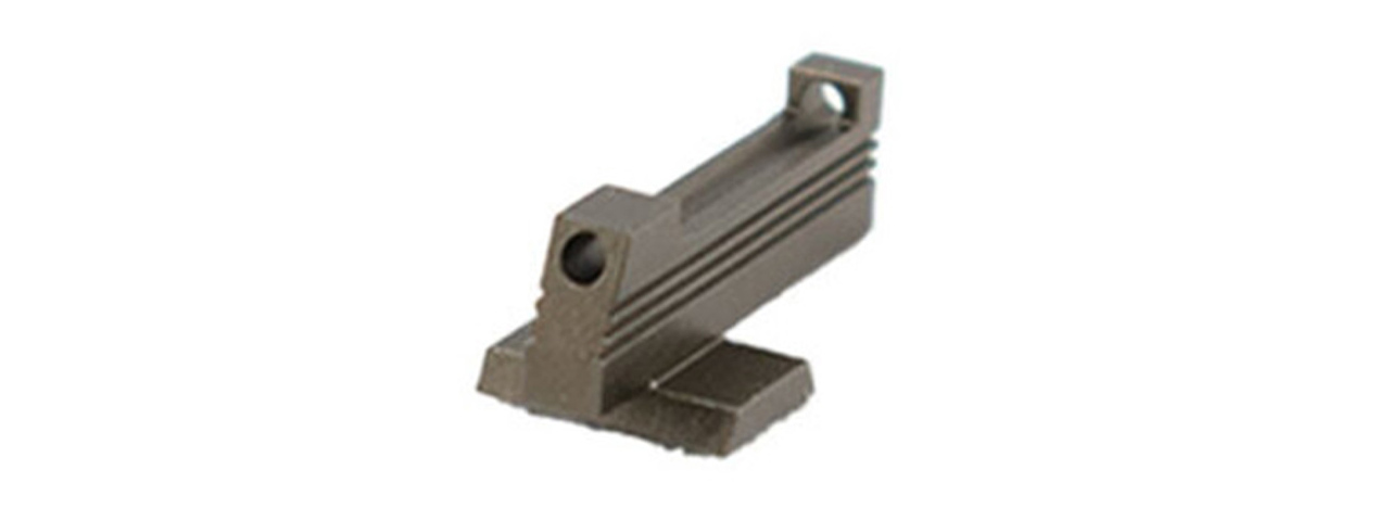 Dr. Black Aluminum Fiber Optic Front Sight for TM Hi-CAPA 5.1 GBB Pistols - (Tan)