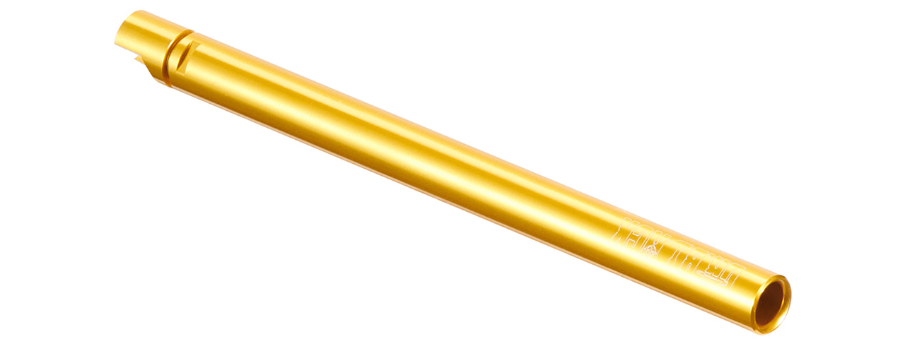 Dr. Black CNC Aluminum 113mm Inner Barrel For TM Hi-CAPA GBB Pistols - (Gold)