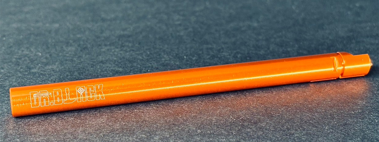 Dr. Black CNC Aluminum 113mm Inner Barrel For TM Hi-CAPA GBB Pistols - (Orange)