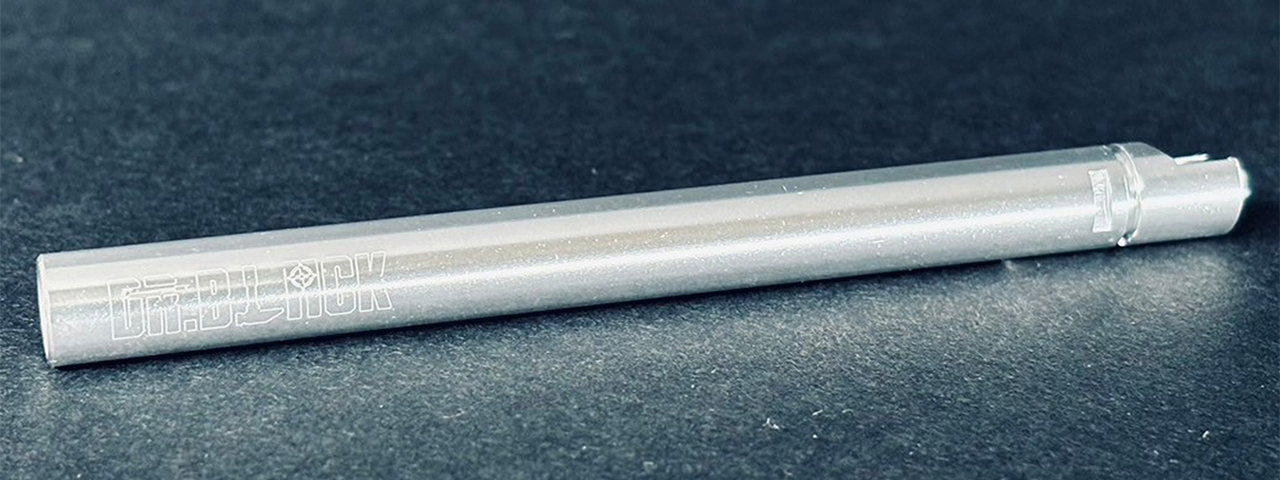 Dr. Black CNC Aluminum 97mm Inner Barrel For TM Hi-CAPA GBB Pistols - (Silver)