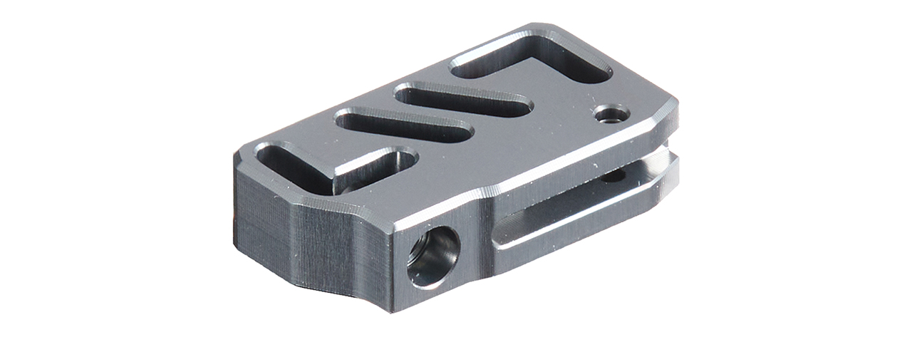 Dr. Black CNC Aluminum Standard A TM Hi-Capa GBB Pistol Trigger - (Gray)
