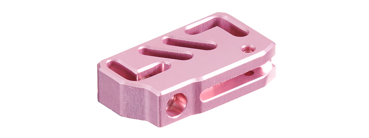 Dr. Black CNC Aluminum Standard A TM Hi-Capa GBB Pistol Trigger - (Pink)