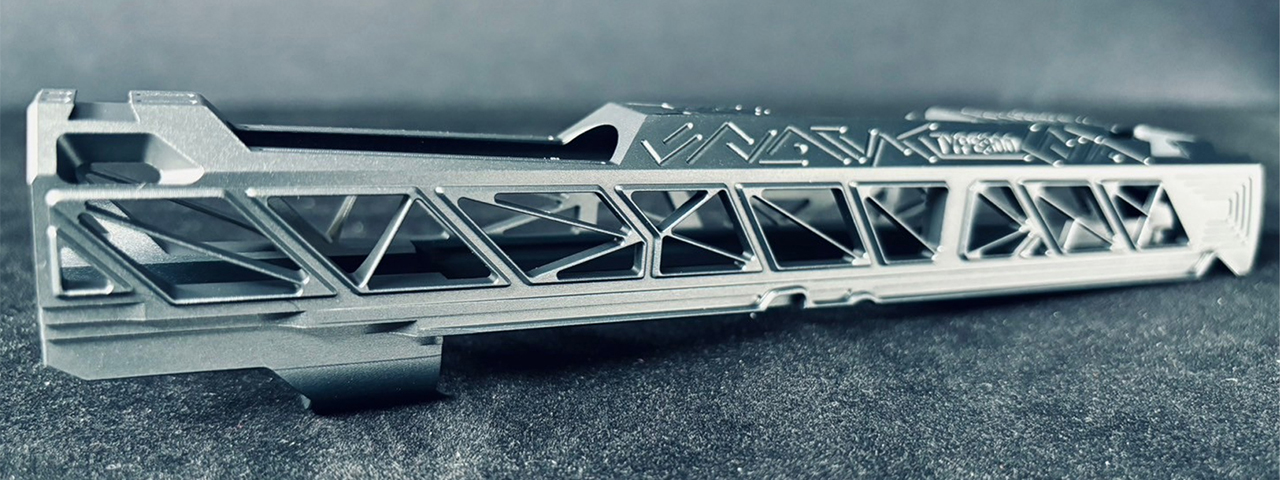 Dr. Black Aluminum Slide Type 800 for TM Hi-CAPA 5.1 GBB Pistols - (Gray)