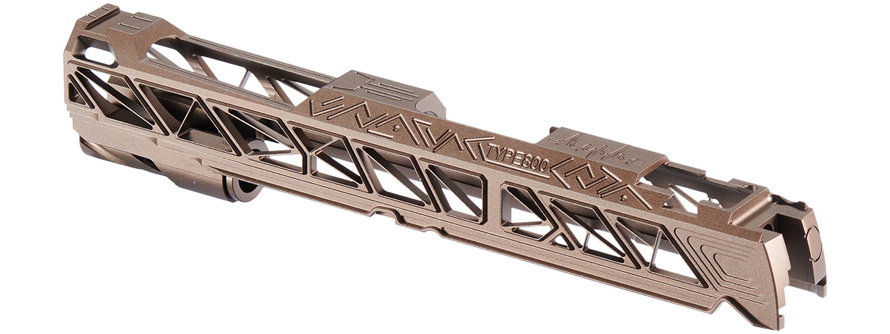 Dr. Black Aluminum Slide Type 800 for TM Hi-CAPA 5.1 GBB Pistols - (Tan)