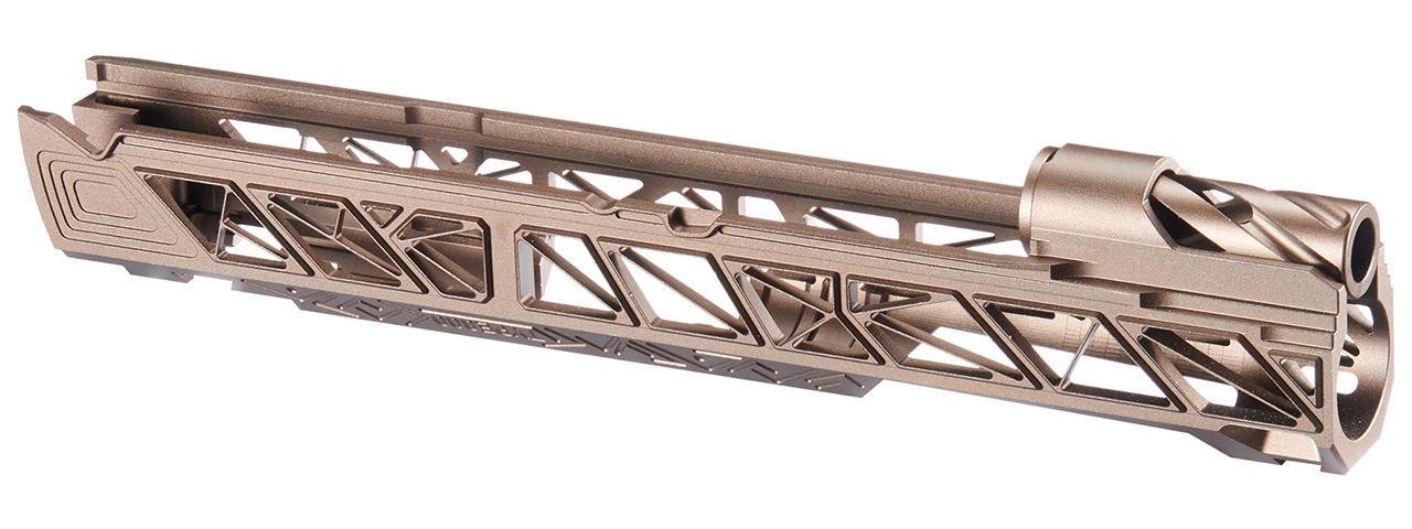 Dr. Black Aluminum Slide Type 800 for TM Hi-CAPA 5.1 GBB Pistols - (Tan)