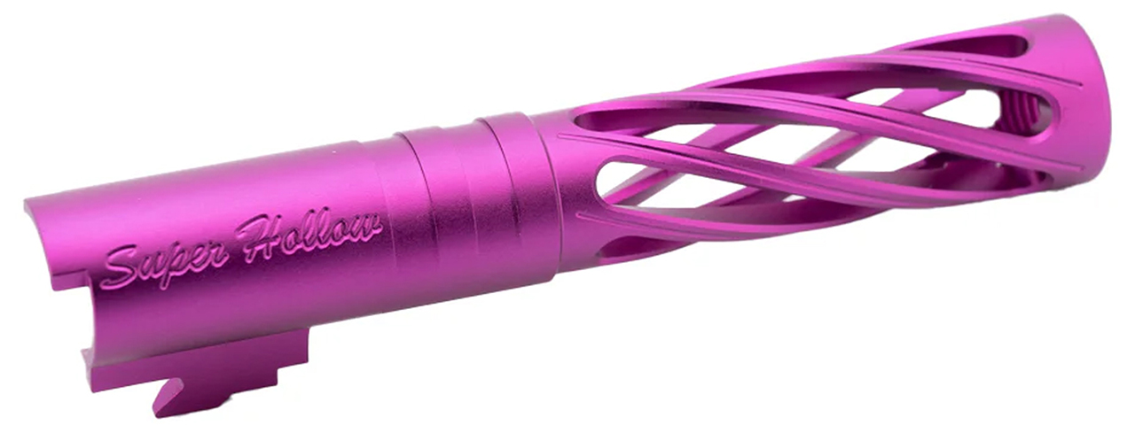 Dr. Black CNC Aluminum DINGING Outer Barrel For TM Hi-CAPA 4.3 GBB Pistols - (Purple)