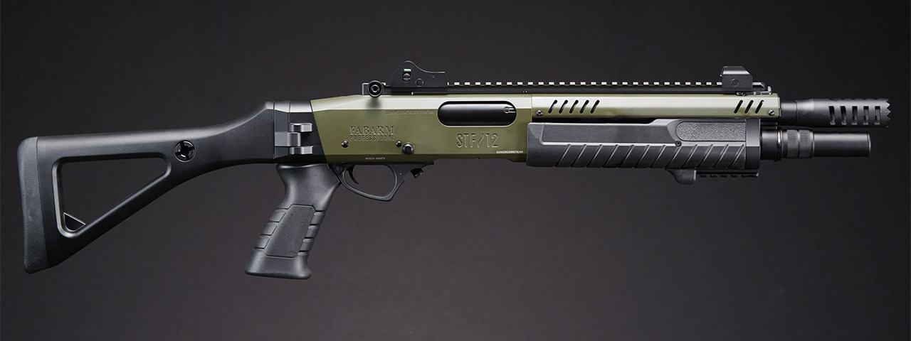 Fabarm 33" Compact Gas Pump Shotgun Replica - (OD Green)