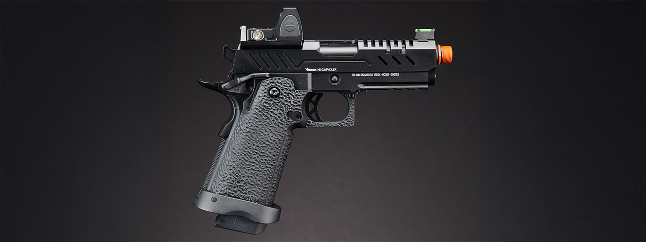 Vorsk Airsoft 3.8 Hi Capa Pro + Micro Red Dot - Black