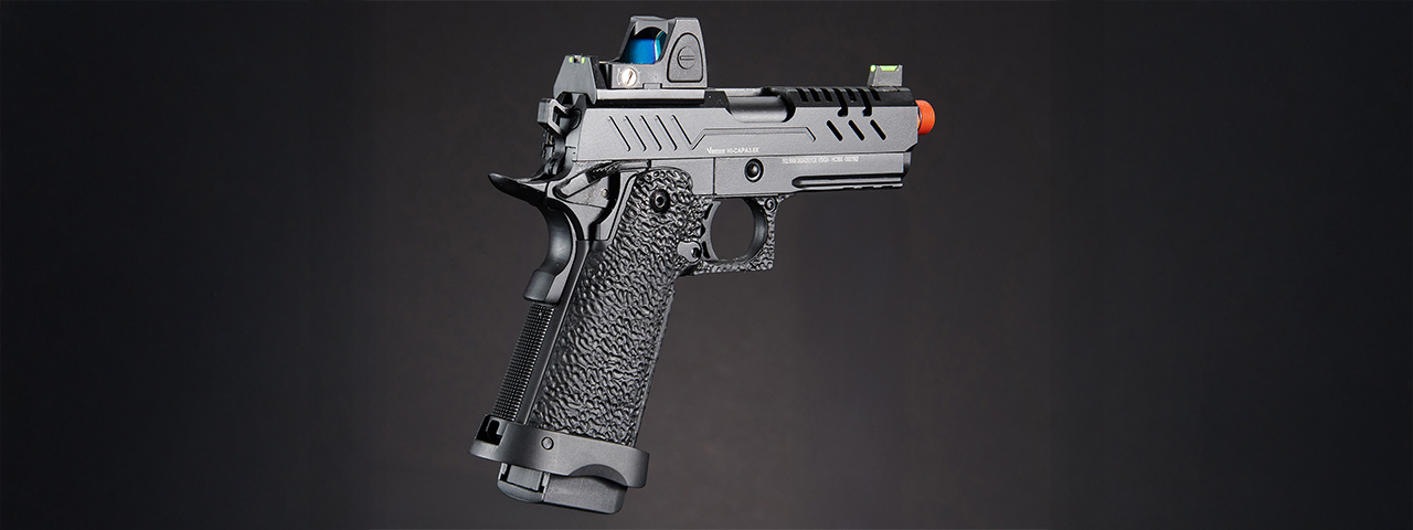 Vorsk Airsoft 3.8 Hi Capa Pro + Micro Red Dot - Black