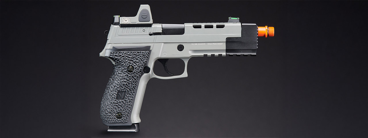 Vorsk Hi-Capa VP26X GBB Pistol w/ Red Dot Sight - (Gray)