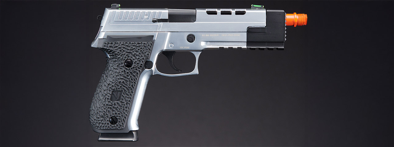 Vorsk Airsoft VP26X Gas Blowback Pistol - Silver