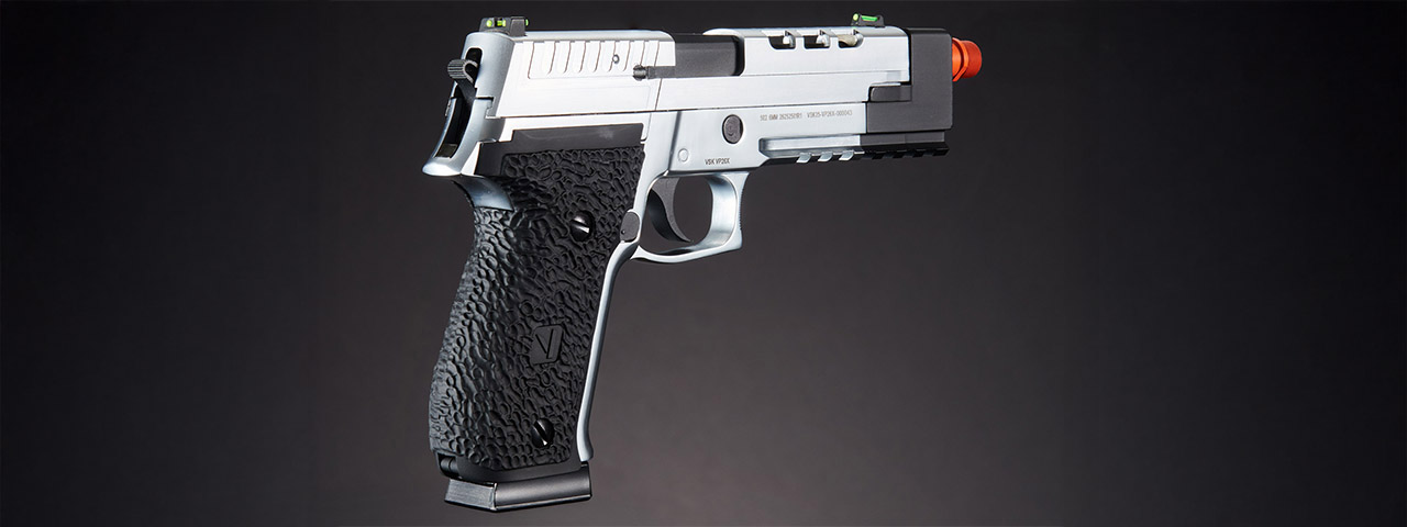 Vorsk Airsoft VP26X Gas Blowback Pistol - Silver