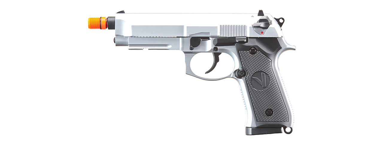 Vorsk Airsoft VM9 Osiris Gas Blowback Pistol - Silver