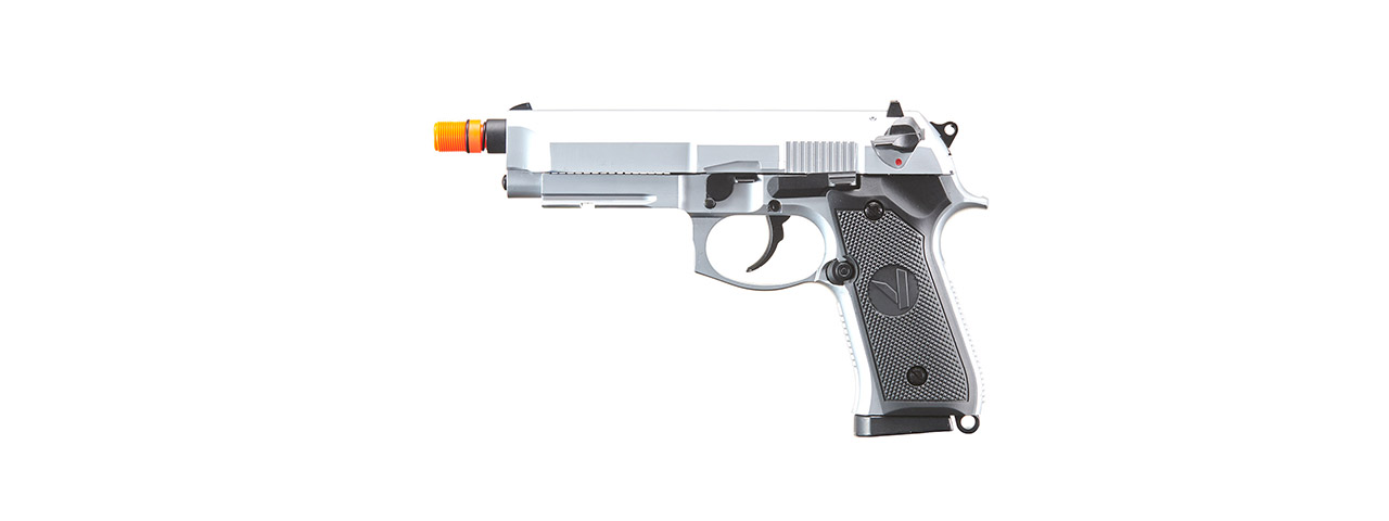 Vorsk Airsoft VM9 Osiris Gas Blowback Pistol - Silver