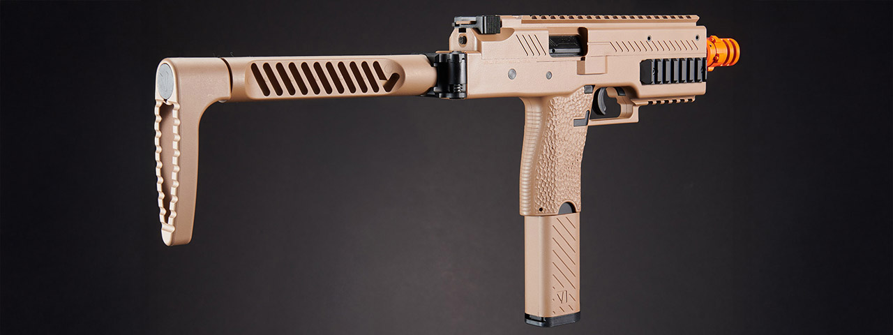 Vorsk Airsoft VMP-1 Gas Blowback SMG (Tan)