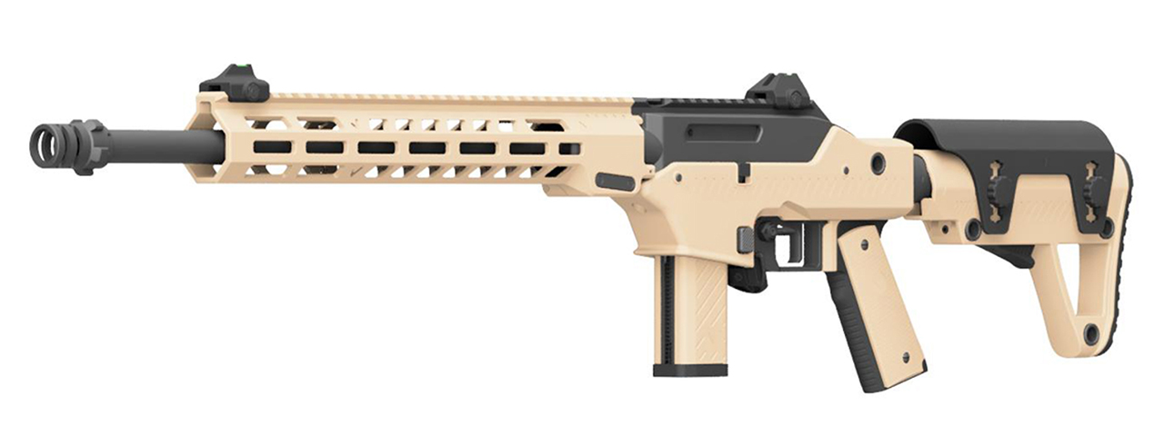 Vorsk VMP-2MD RECON RIFLE GBB Airsoft Rifle Semi-Only - (Black/Tan) Vorsk VMP-2MD RECON RIFLE GBB Airsoft Rifle Semi-Only - (Black/Tan)