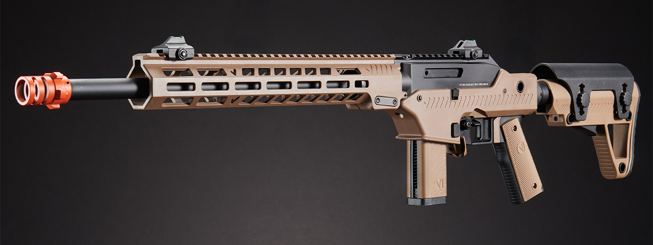 Vorsk VMP-2MD RECON RIFLE GBB Airsoft Rifle Semi-Only - (Black/Tan)