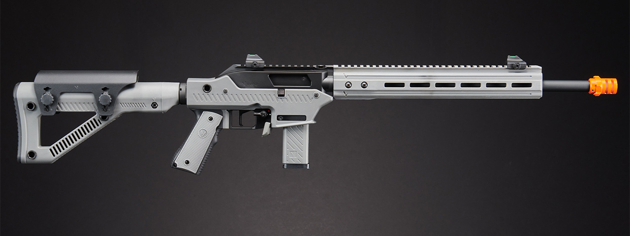 Vorsk VMP-2D DESIGNATED MARKSMEN GBB Airsoft Rifle Semi-Only - (Black/Gray)