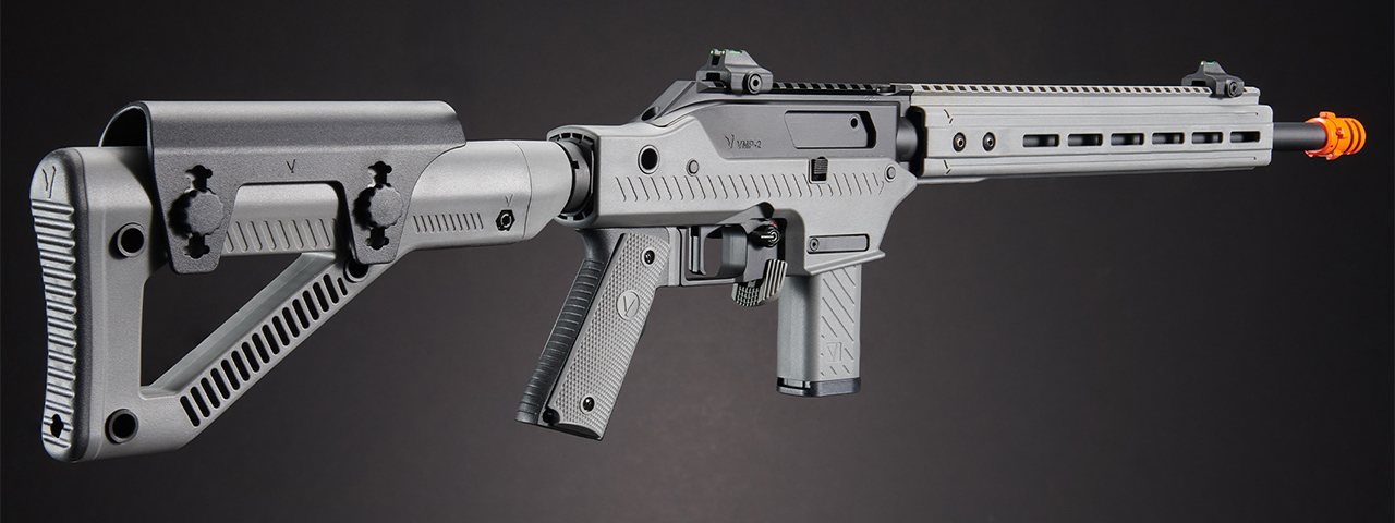 Vorsk VMP-2D DESIGNATED MARKSMEN GBB Airsoft Rifle Semi-Only - (Black/Gray)