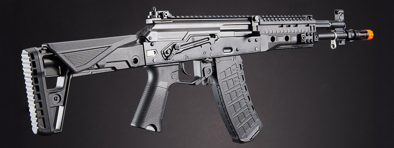 WELL Pro AK-12 Assault Gas Blowback Airsoft Rifle - (Black)
