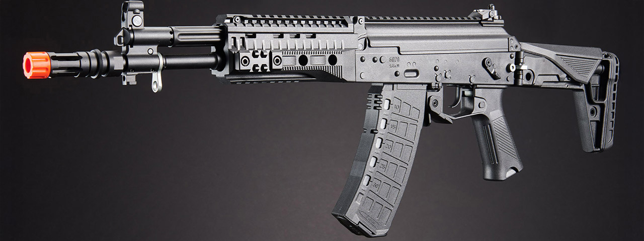 Well Pro AK-12 Assault AEG Airsoft Rifle w/ ETU - (Black)