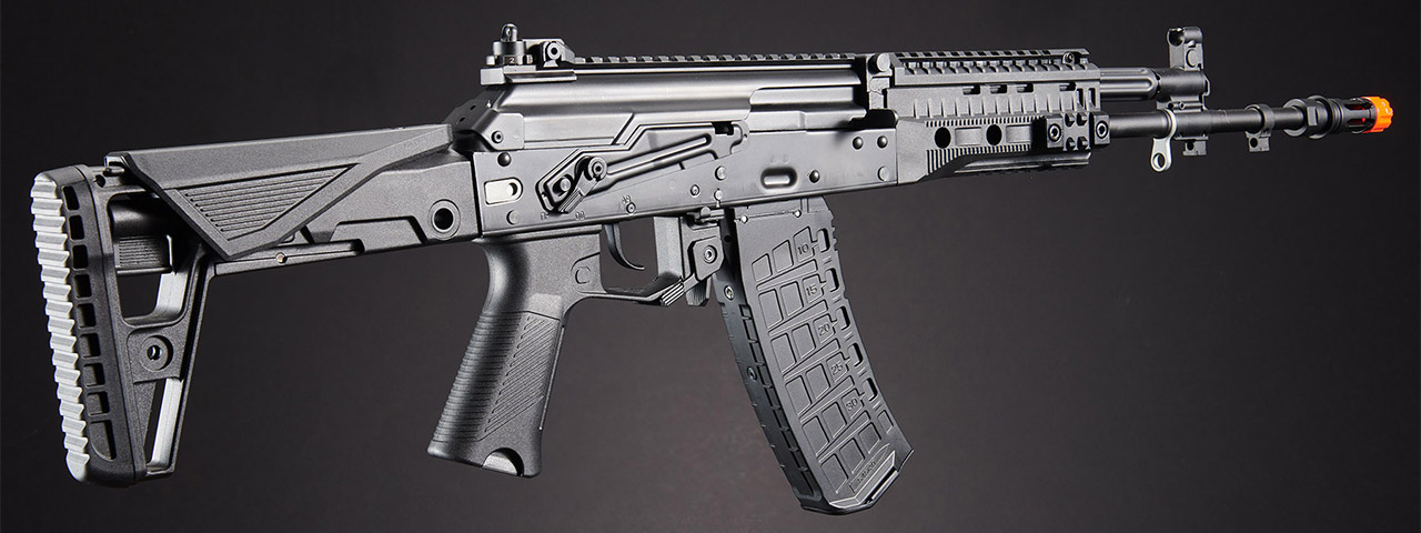 Well Pro AK-12/23 Gas Blowback Airsoft Rifle - (Black)