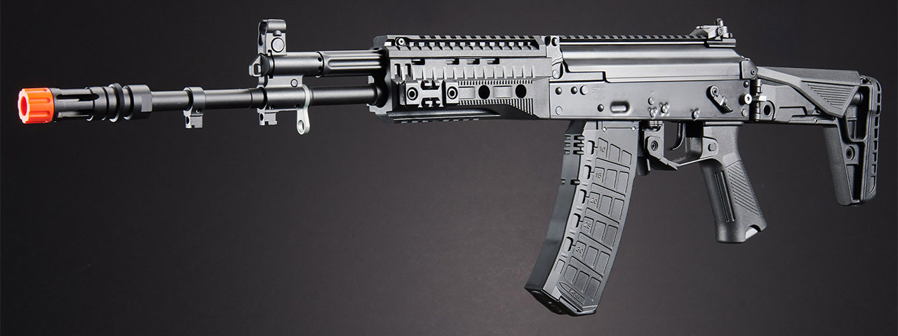 Well Pro AK-12/23 Gas Blowback Airsoft Rifle - (Black)