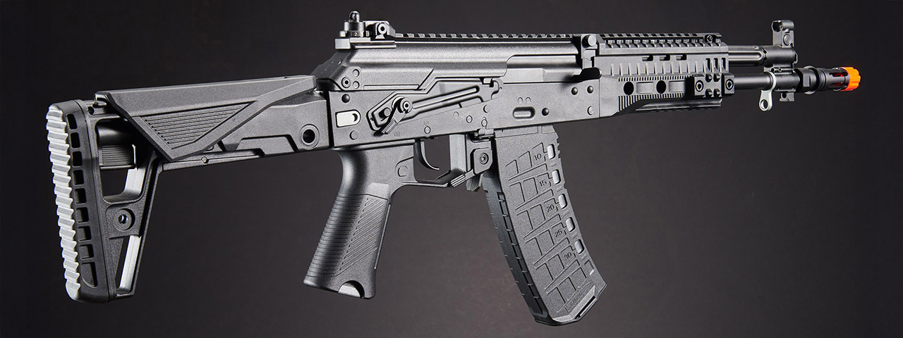 Well Pro AK-12 High ROF Assault AEG Airsoft Rifle w/ ETU - (Black)