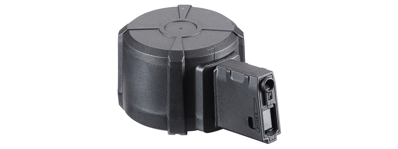WELL Pro M4/AR/M16 AEG Drum Magazine - (Black)