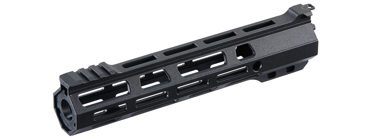 Well Pro WE13 Series 9" M Lok Handguard Rail for GBB Airsoft M4 Rifles - (Black)