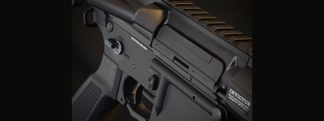 Wolverine Airsoft MTW Forged Series 10" Rail Length w/ SI Trim - (Black)