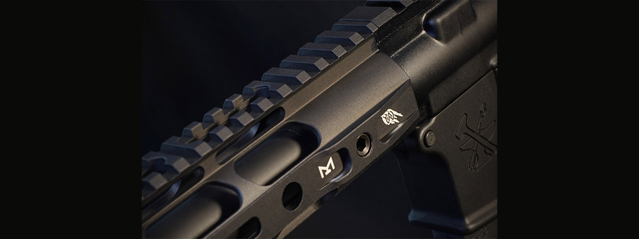 Wolverine Airsoft MTW Forged Series 10" Rail Length w/ SI Trim - (Black)