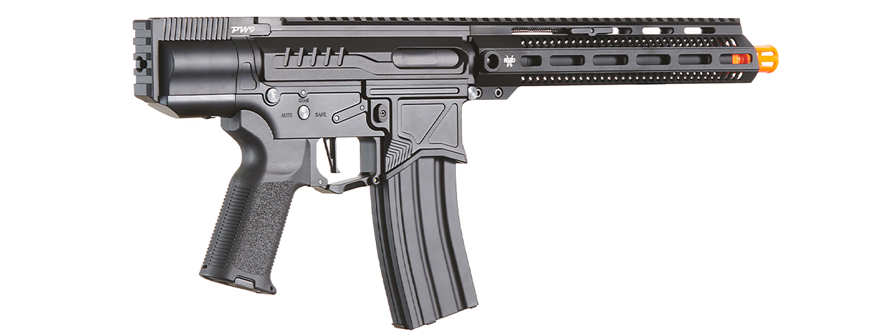 Zion Arms R&D Precision Licensed R15 Mod 0 Long Rail Airsoft Rifle (Color: Black)