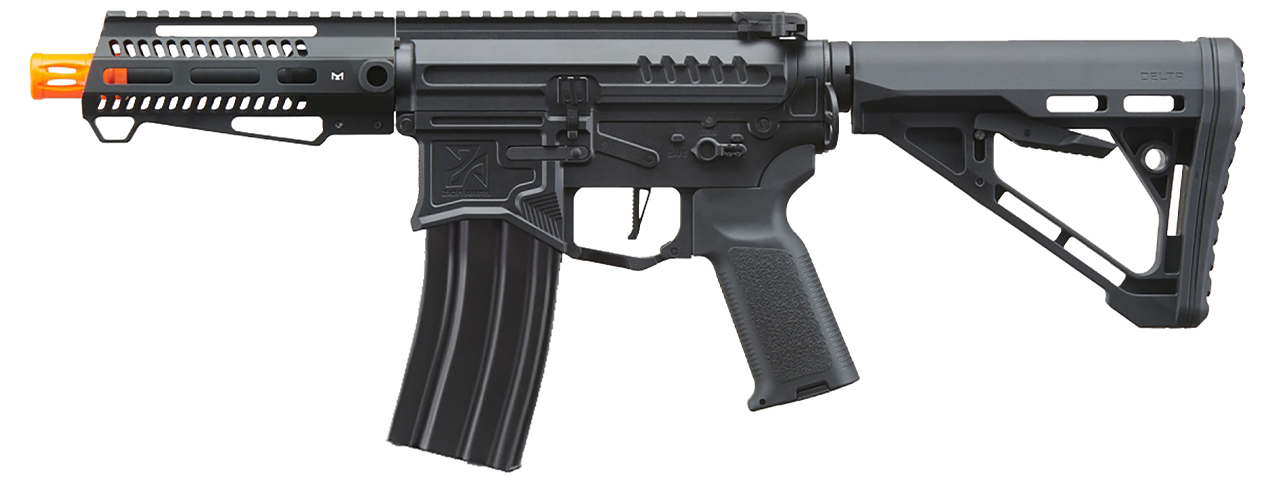 Zion Arms R15 Mod 1 Short Barrel Airsoft Rifle with Delta Stock (Color: Black)