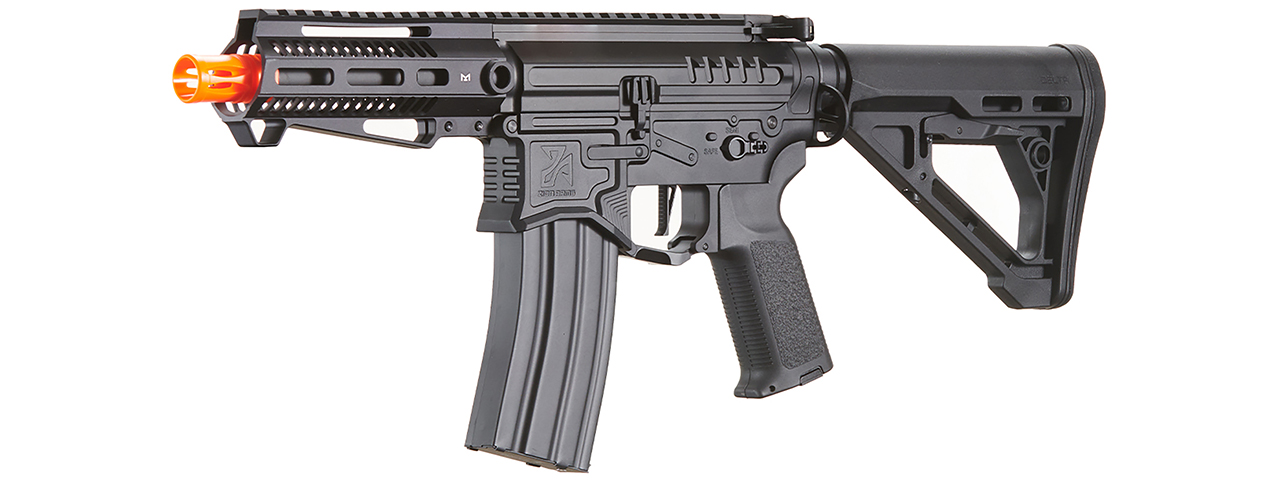 Zion Arms R15 Mod 1 Short Barrel Airsoft Rifle with Delta Stock (Color: Black)