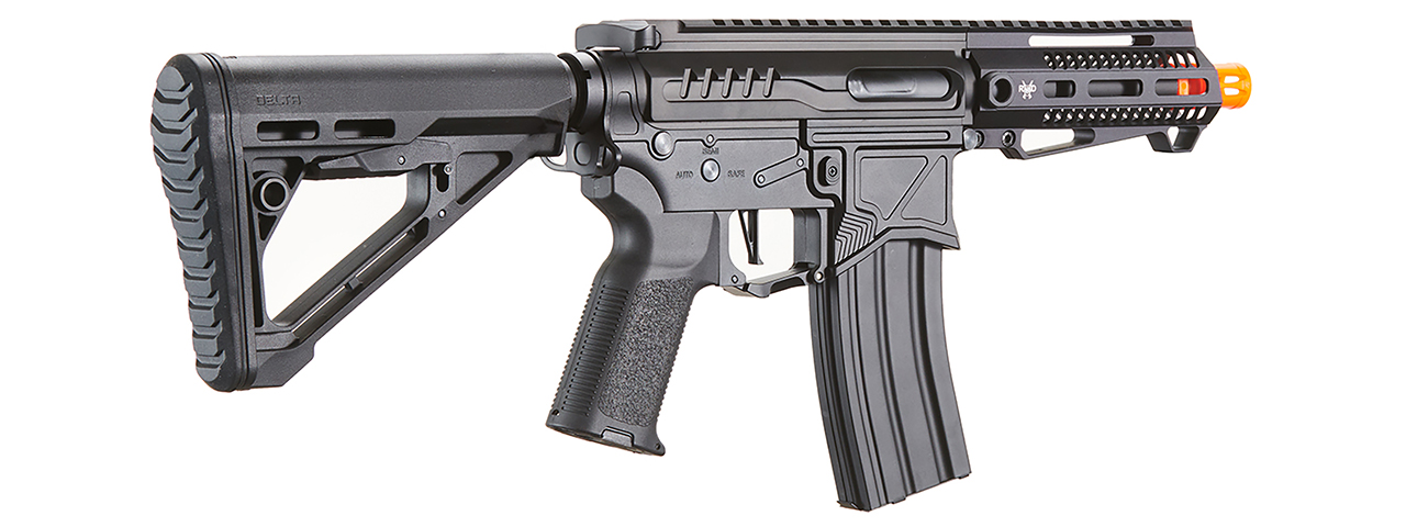 Zion Arms R15 Mod 1 Short Barrel Airsoft Rifle with Delta Stock (Color: Black)