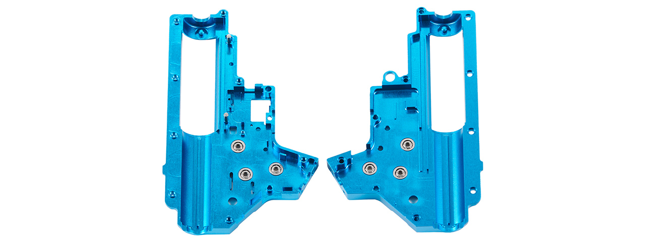 Gearbox Shell Set Version 2 QD CNC Aluminum 7075 ZC Leopard (M-162A)