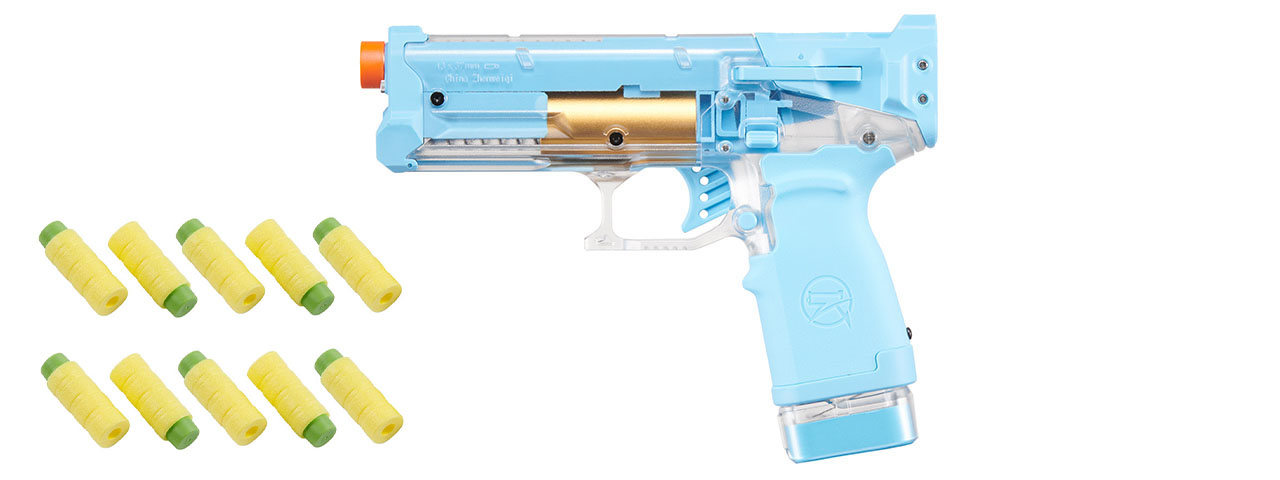 ZhenWei Fire Rat S200 Foam Dart Blaster - (Clean Blue)
