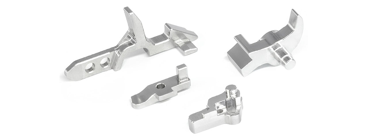 TTI Full CNC Stainless Steel Sear Set for TWE and AW Hi-Capa 4.3 and 5.1 GBB Pistols TTI Full CNC Stainless Steel Sear Set for TWE and AW Hi-Capa 4.3 and 5.1 GBB Pistols