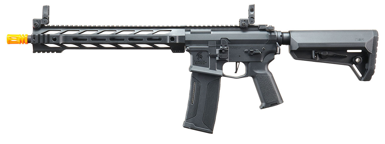Lancer Tactical Gen 3 M4 SPR Interceptor AEG w/ Ambidextrous NSR Receiver & NSR Stock - (Black) Lancer Tactical Gen 3 M4 SPR Interceptor AEG w/ Ambidextrous NSR Receiver & NSR Stock - (Black)