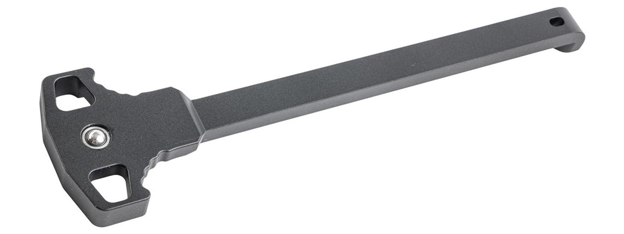 Maruyama MP9 (MP IX) CNC Aluminum Charging Handle Upgrade for MP IX SMG GBB - (Black) Maruyama MP9 (MP IX) CNC Aluminum Charging Handle Upgrade for MP IX SMG GBB - (Black)